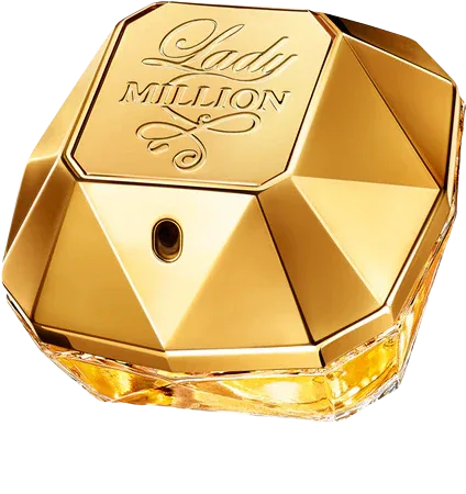 LADY MILLION – Eau de Parfum – Vaporisateur 80 ml | Floral Blanc, Miel Doré & Séduction Glamour